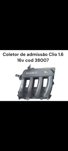Coletor de admissão Clio 1.6 16v