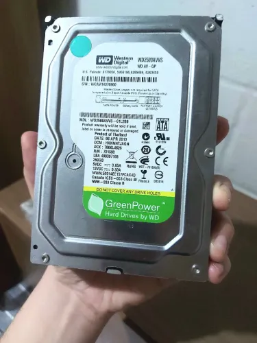 HD 250GB Western Digital (Em ótimo estado)