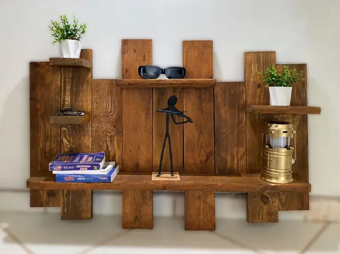 Suporte decorativo para parede