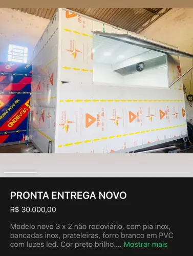 Trailer novo 3x2 pronto para uso