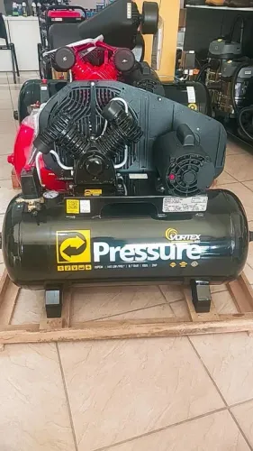 Compressor de ar VORTEX 300 110L Profissional 2hp 140psi - Pressure(Novo/Loja)