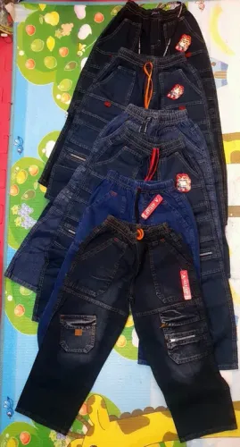 Lote 6 Calças Jeans Menino Novas com Etiqueta