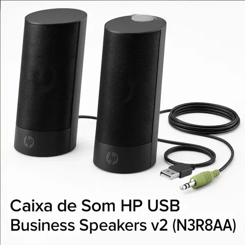 Caixa de som HP - NOVA LACRADA