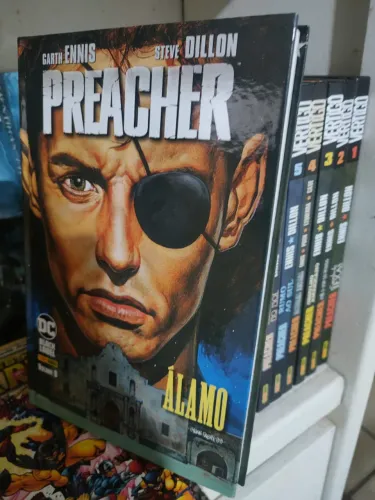 Preacher Coleção Completa - 01 Ao 09. HQ. Edição de LUXO - Capa Dura