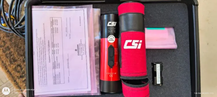 Sensor de Vibração/Coletor de Dados CSI/Emerson - Manutenção Preditiva