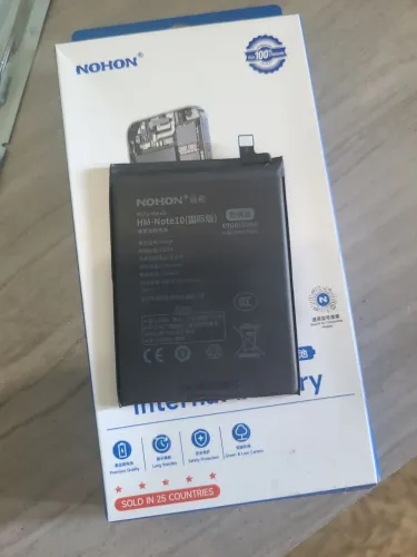 Bateria Nohon Redmi Note 10 (4G) - 4900mAh Bateria Nova Nohon HM
