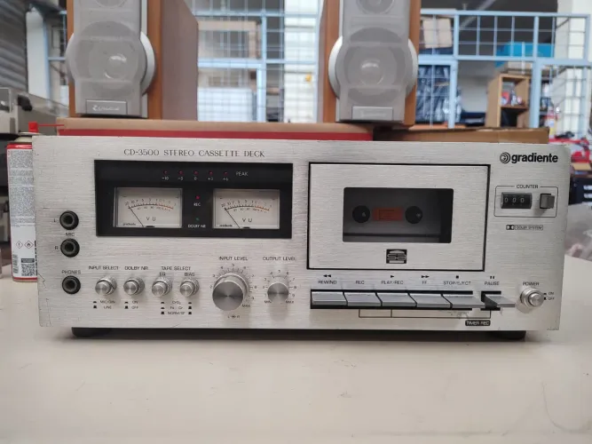 TAPE DECK GRADIENTE CD 3500