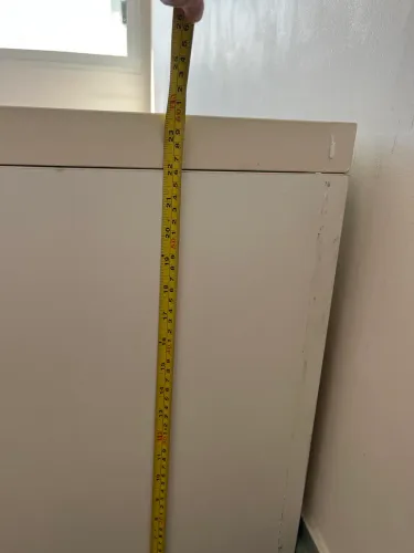 Rack armario tv roupas branco mdf com gavetas