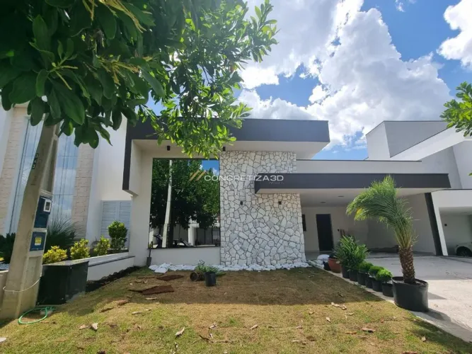 Casa à venda em Indaiatuba, Jardins Di Roma, com 3 suítes, com 208 m², Condomínio Jardins
