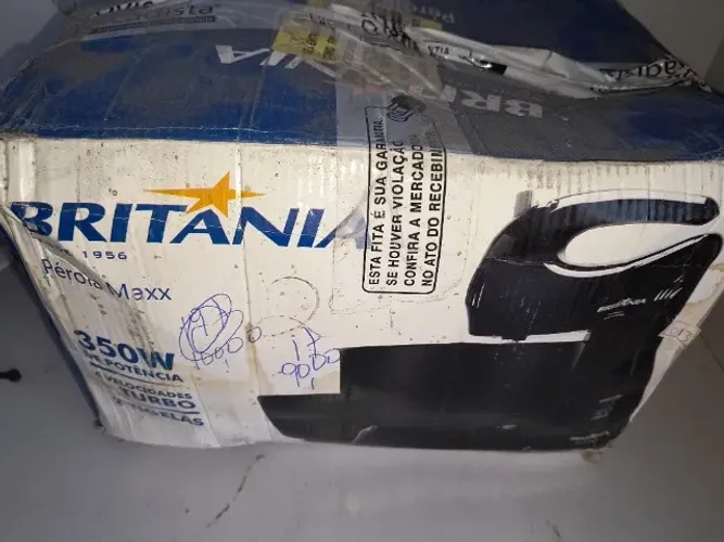 Batedeira Perola Maxx Britania 350w 110v Preta