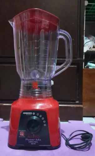 Liquidificador Arno Power Mix Limpa Fácil - Modelo LQ30 (Vermelho/127V/550W)
