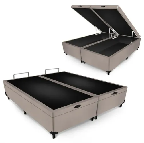 CAMA BOX C/ BAÚ QUEEN