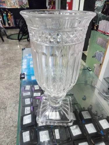 Vaso Decorativo de Cristal