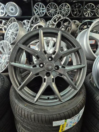 Jogo de rodas bar sampson aro 17 4x100 