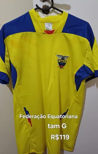 Camisa seleção Equador 