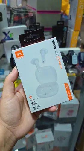 FONE DE OUVIDO JBL WAVE FLEX BRANCO 