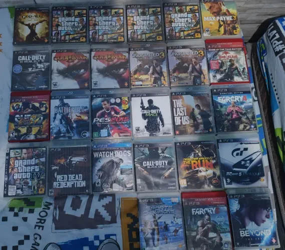 Jogos de ps3 Originais faço trocas ler descrição abaixo completa ?