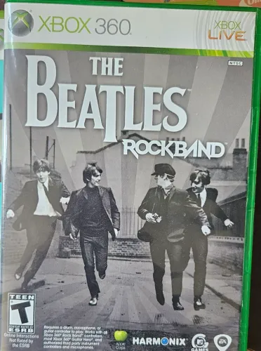 GAME - The Beatles: Rock Band Xbox 360 - Mídia física - Original. Com encartes.
