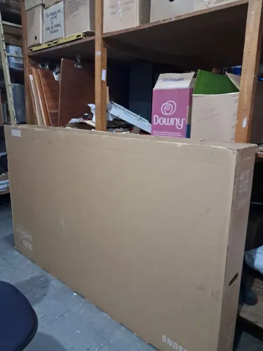 Caixa para tv original sem bases de isopor