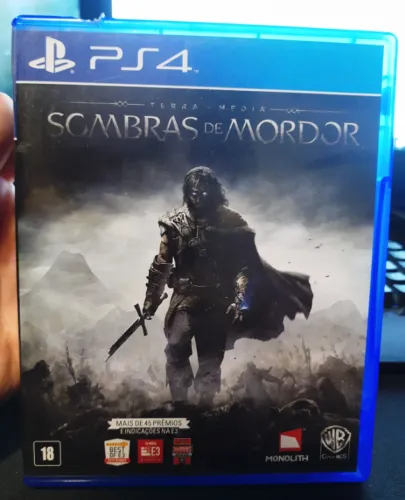 LEIA - Terra-Média: Sombras de Mordor (Middle-earth: Shadow of Mordor) - PS4 - Nacional