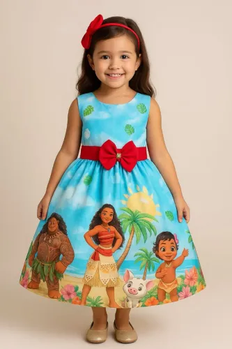 Vestido Moana promoção