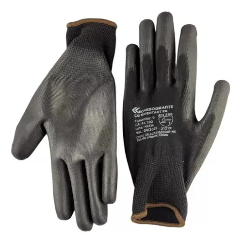 LUVA CARBOGRAFITE SUPERTACT PU TAM.10