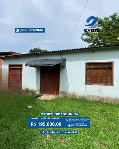 EVORA VENDE. CASA - JARBAS PASSARINHO 