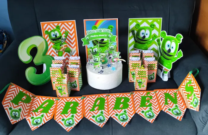 Decoração Festa Gummy Bear - Aniversário Infantil