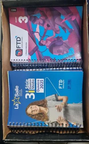 Livros do La salle 3° Ano do ensino médio 2025 - Editora FTD