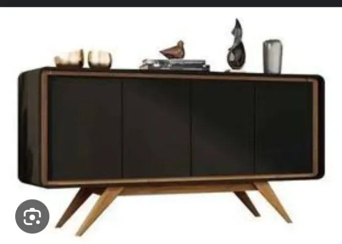 Buffet preto/nature