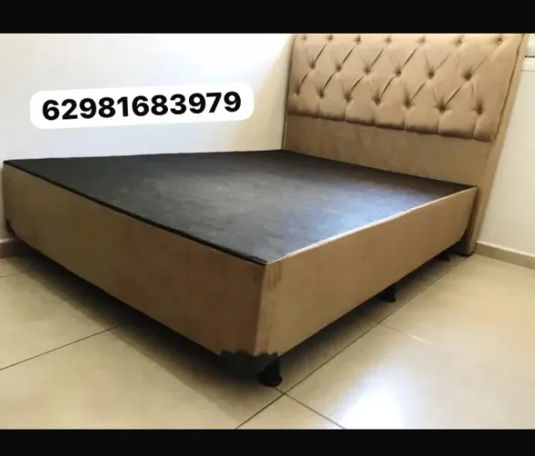 Cama box colchão d33 novo