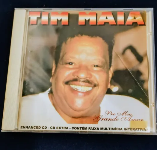 01 CD Tim Maia raridade. ( Pro meu grande amor )