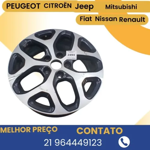  Roda Aro 17 Renault Captur 5x114.3 2017/2020    etq2494