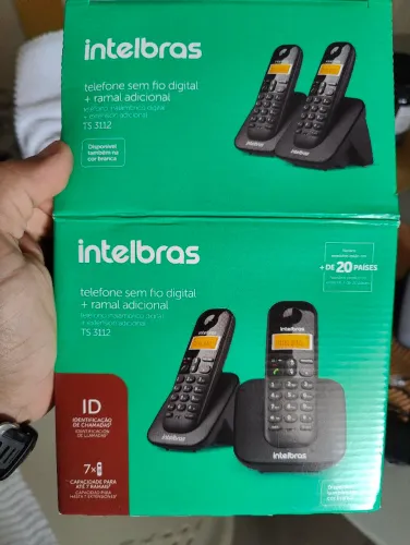 Telefone sem fio e ramal ts 3112