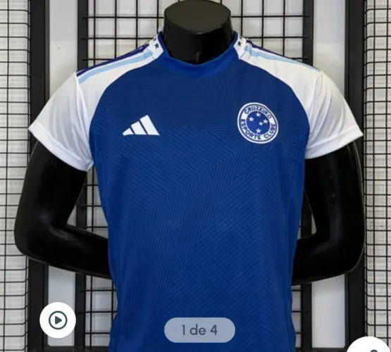 Camisa Cruzeiro Esporte Clube Adidas Azul