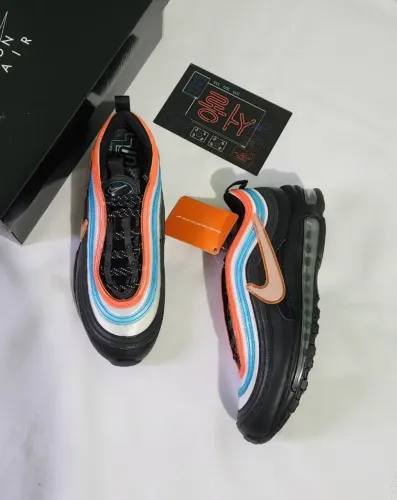 Tenis Nike Air Max 97 Neon Seoul Preto 41