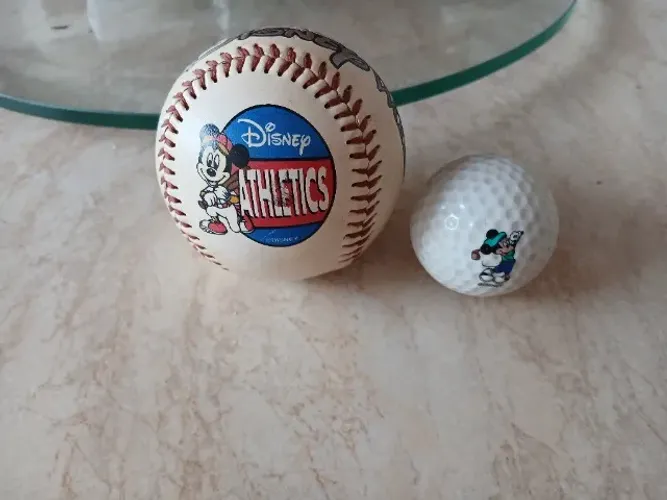 Bola de Beisebol e Bola de Golf da Disney Mickey
