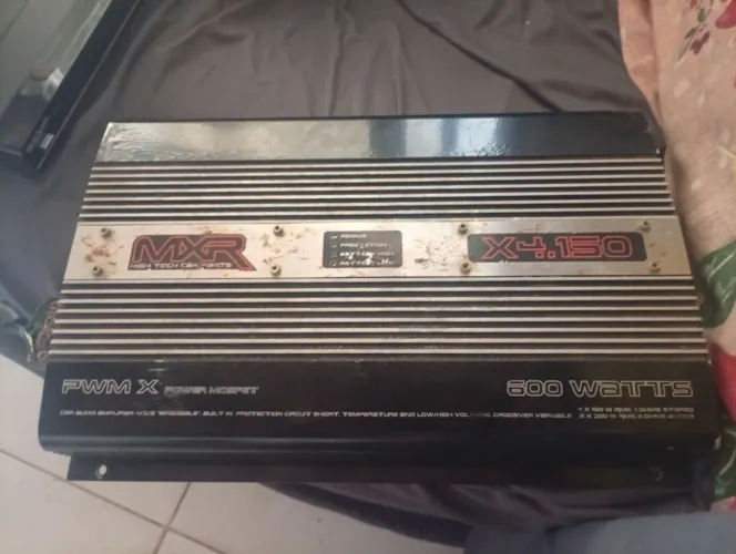Amplificador automotivo pwmx Power  mosefet 