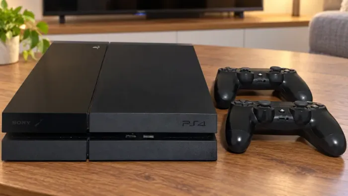 PS4 500GB + 2 Controles Originais + 8 Jogos - God of War, GTA V, Resident Evil VENDO PS4 5