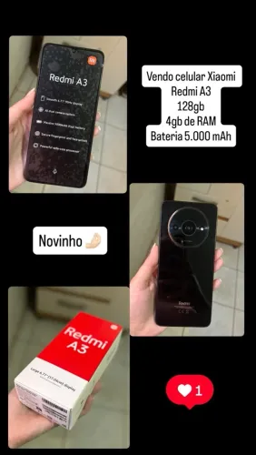 Celular Xiaomi Redmi A3 128gb