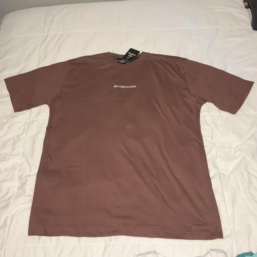 camiseta gringonizado marrom gg