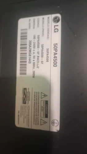 TV plasma de 50 polegadas na o liga