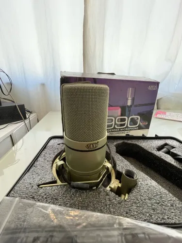 Microfone MXL 990 (Em perfeito estado)