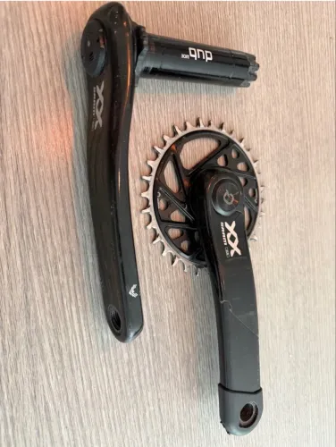 Pedivela Sram XX T-type C/ Medidor potência quarq