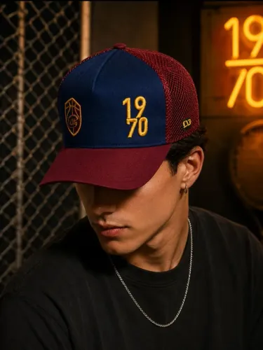 Boné Masculino Trucker Cleveland Cavaliers - Novo - Original