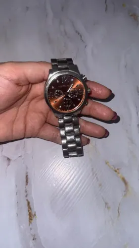 Relógio Masculino/feminino Prata Michael Kors - Elegante e Conservado