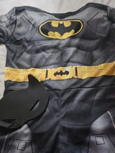 110-Fantasia Infantil Batman Curta Luxo - Tamanho 3 Anos (nova)