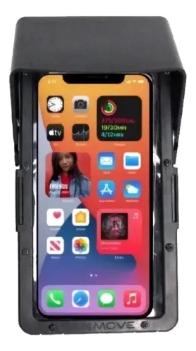 Suporte de Celular Boxmove Moto Base Metalica Impermeável e Resistente Novo