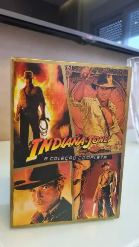 Coleção 4 DVDs Indiana Jones edição especial box
