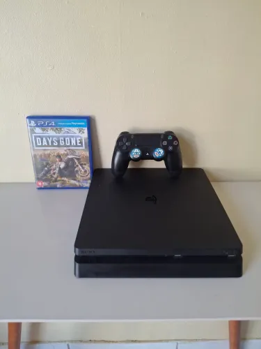 PS4 SLIM 1TB SEMINOVO NUNCA ABERTO